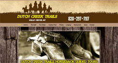 Desktop Screenshot of dutchcreektrails.com